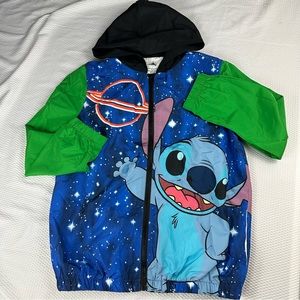 Disney stitch wind breaker jacket